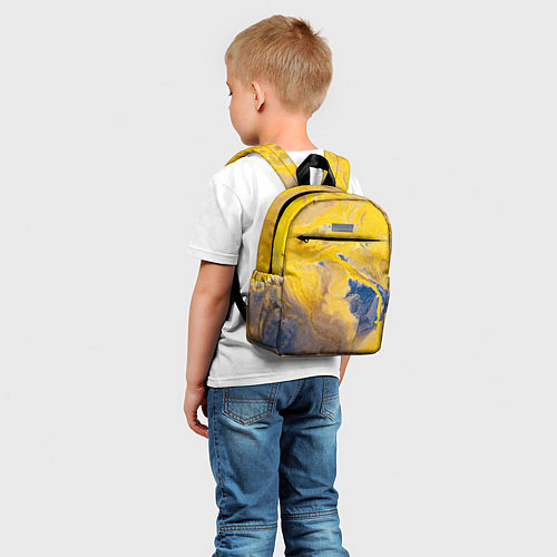 Детский рюкзак Пожар Красок / 3D-принт – фото 5