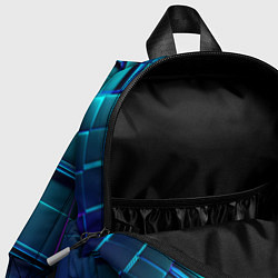 Детский рюкзак BLUE SQUARES, цвет: 3D-принт — фото 2