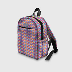 Детский рюкзак Геометрический паттерн, цвет: 3D-принт — фото 2