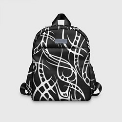 Детский рюкзак Карбон с узорами, цвет: 3D-принт