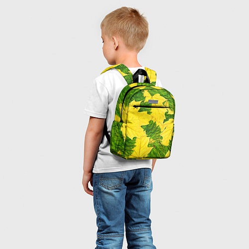 Детский рюкзак Осенние кленовые листья / 3D-принт – фото 5