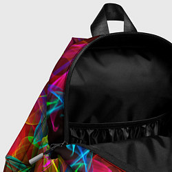 Детский рюкзак Colored smoke, цвет: 3D-принт — фото 2