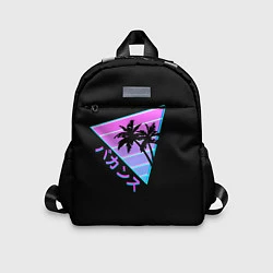 Детский рюкзак Ретро Пальмы Градиент, цвет: 3D-принт
