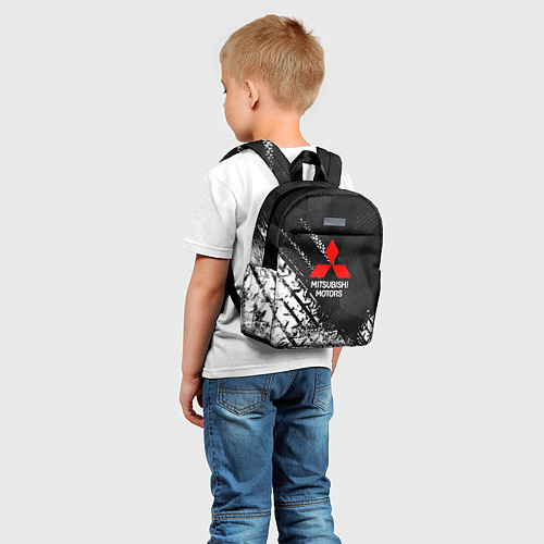 Детский рюкзак Mitsubishi - След протектора / 3D-принт – фото 5
