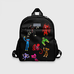 Детский рюкзак Разноцветные Хагги Вагги, цвет: 3D-принт