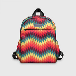 Детский рюкзак Мексиканские узоры, цвет: 3D-принт
