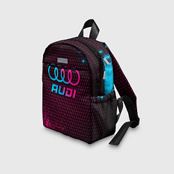 Детский рюкзак Audi - neon gradient, цвет: 3D-принт — фото 2