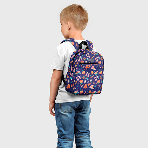 Детский рюкзак Школьные атрибуты / 3D-принт – фото 5