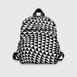 Детский рюкзак Геометрический паттерн - минимализм, цвет: 3D-принт