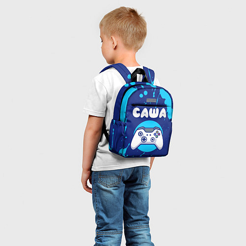 Детский рюкзак Саша геймер / 3D-принт – фото 5
