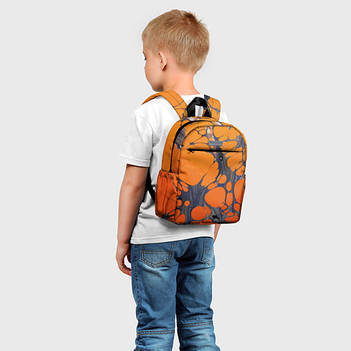 Детский рюкзак Лавовая паутина / 3D-принт – фото 5