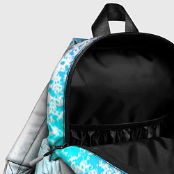Детский рюкзак Фунт стерлингов глитч, цвет: 3D-принт — фото 2