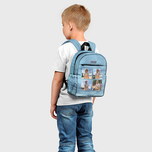 Детский рюкзак ROSE COLLAGE / 3D-принт – фото 5