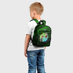 Детский рюкзак Кошачий бой - карате, цвет: 3D-принт — фото 2