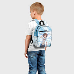 Детский рюкзак Синобу Нунотаба - Некий научный Рейлган, цвет: 3D-принт — фото 2