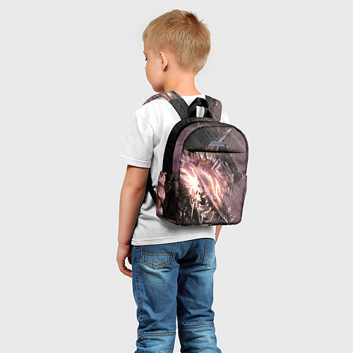 Детский рюкзак Берсерк Гатс В Доспехах Извергает Огонь / 3D-принт – фото 5