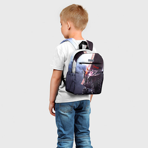 Детский рюкзак Берсерк С Мечечём На Плече / 3D-принт – фото 5