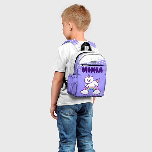 Детский рюкзак Инна кошка единорожка / 3D-принт – фото 5