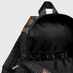 Детский рюкзак Металлическая клепаная обшивка, цвет: 3D-принт — фото 2