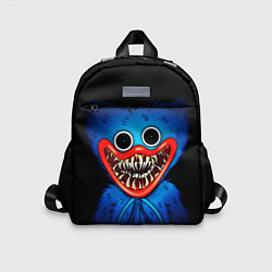 Детский рюкзак Хаги Ваги на чёрном фоне, цвет: 3D-принт