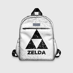 Детский рюкзак Zelda с потертостями на светлом фоне, цвет: 3D-принт