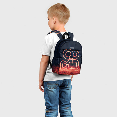 Детский рюкзак Неоновая камера во тьме / 3D-принт – фото 5