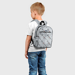Детский рюкзак Призрак Цусимы узор, цвет: 3D-принт — фото 2