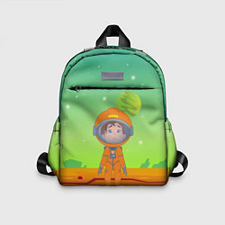 Детский рюкзак Девочка на Марсе, цвет: 3D-принт