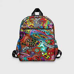 Детский рюкзак Радужная картина, цвет: 3D-принт