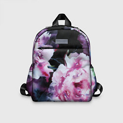 Детский рюкзак Цветы Пионы Акварель, цвет: 3D-принт