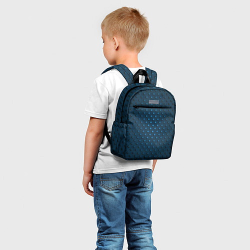Детский рюкзак Объемная текстура с отверстиями / 3D-принт – фото 5