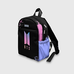 Детский рюкзак BTS Blue And Pink, цвет: 3D-принт — фото 2