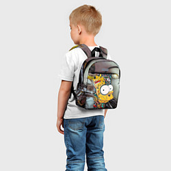Детский рюкзак Башка Барта Симпсона - Robopunk, цвет: 3D-принт — фото 2