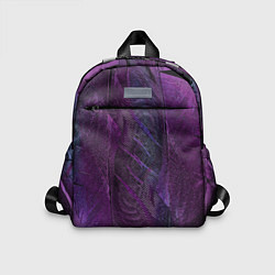 Детский рюкзак Текстура из перьев, цвет: 3D-принт