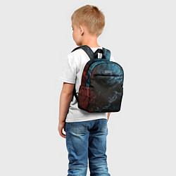 Детский рюкзак Тьма и краски, цвет: 3D-принт — фото 2