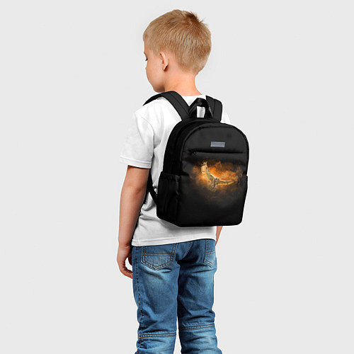 Детский рюкзак Сова вылетает из трехмерного пространства / 3D-принт – фото 5