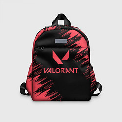 Детский рюкзак Valorant - краска, цвет: 3D-принт