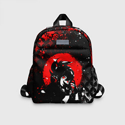Детский рюкзак Куки шинобу - Мрачный Геншин, цвет: 3D-принт