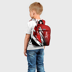Детский рюкзак Джиу - Джитсу : Красная броня, цвет: 3D-принт — фото 2