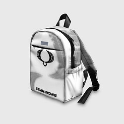Детский рюкзак SsangYong speed шины на светлом: символ, надпись, цвет: 3D-принт — фото 2