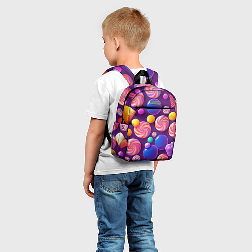 Детский рюкзак Сладости для радости / 3D-принт – фото 5