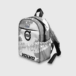 Детский рюкзак Volvo speed шины на светлом: символ, надпись, цвет: 3D-принт — фото 2