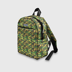 Детский рюкзак Камуфляж Дубок ВСР-93 мелкий, цвет: 3D-принт — фото 2
