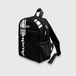Детский рюкзак Audi - вертикальные полосы, цвет: 3D-принт — фото 2