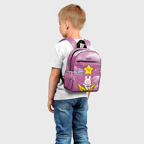 Детский рюкзак Эмонг Ас в костюме зайчика / 3D-принт – фото 5