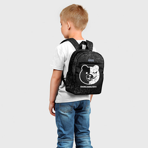 Детский рюкзак Danganronpa с потертостями на темном фоне / 3D-принт – фото 5