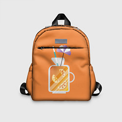Детский рюкзак Апельсиновый сок - Оранжевая версия, цвет: 3D-принт