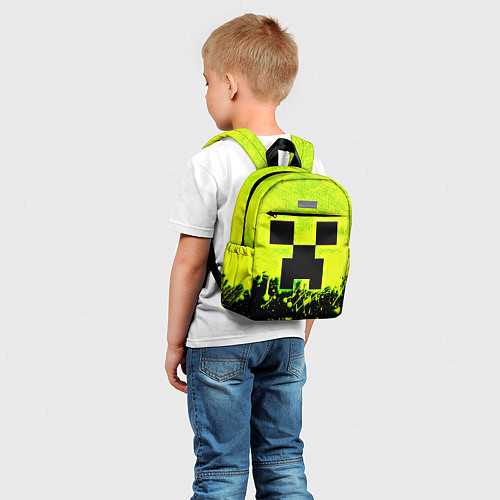 Детский рюкзак Creeper neon / 3D-принт – фото 5