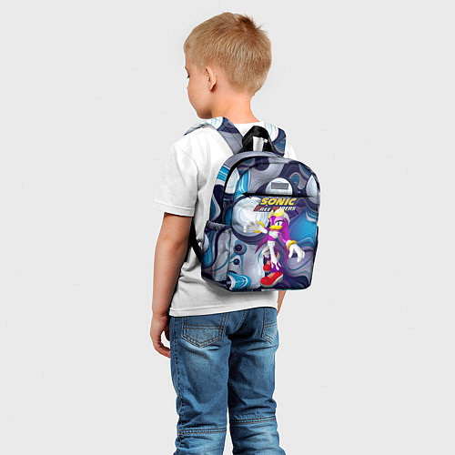 Детский рюкзак Sonic - ласточка Вейв - Free riders - pattern / 3D-принт – фото 5