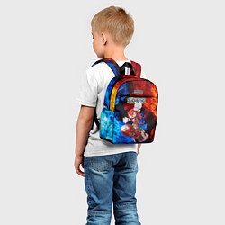 Детский рюкзак Knuckles Echidna - Sonic - Video game, цвет: 3D-принт — фото 2